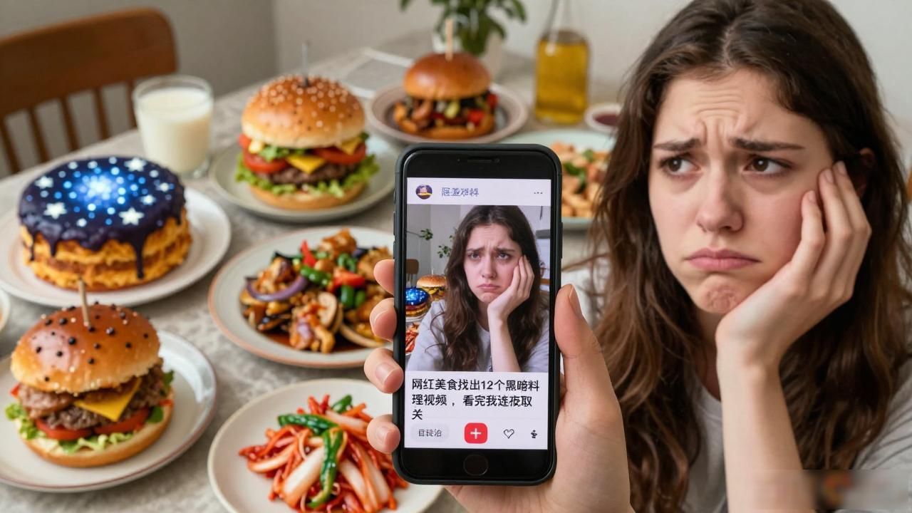 美食黑暗料理大赏_网红美食找出12个黑暗料理视频,_黑暗料理吃的视频